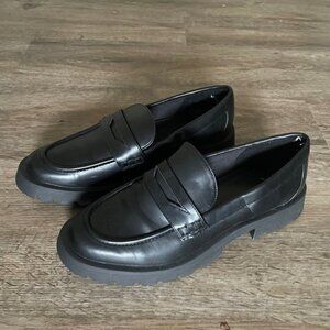 A New Day Chunky Loafer Size 9 Black